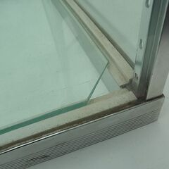 F】ガラスショーケース棚板なし飾り棚ディスプレイケース什器 F】ガラスショーケース棚板なし飾り棚ディスプレイケース什器