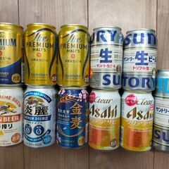 ビール11本まとめ売りの画像