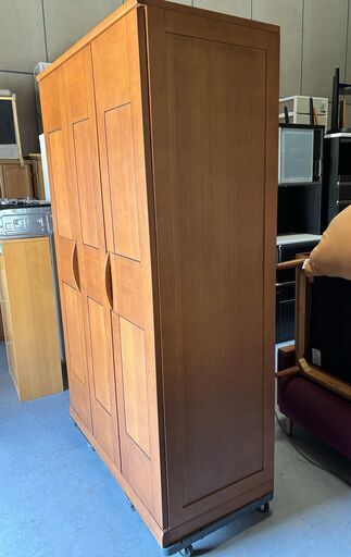 国産 最高級 いまだ家具 クローゼット・ワードローブ 幅127cm Used