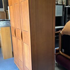 国産 最高級 いまだ家具 クローゼット・ワードローブ 幅127cm Used/キレイの画像