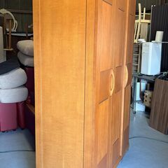 国産 最高級 いまだ家具 クローゼット・ワードローブ 幅127cm Used/キレイの画像