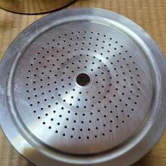 両手鍋　蒸し器の画像