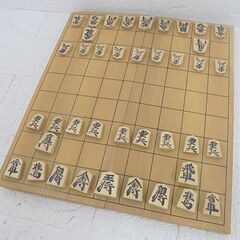 将棋セット 将棋盤 任天堂 桂6号 330×300×17mm、将棋駒 丸福 上源平 G800 折りたたみ 卓上 札幌市 白石店の画像