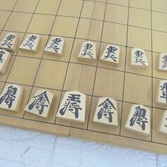 将棋セット 将棋盤 任天堂 桂6号 330×300×17mm、将棋駒 丸福 上源平 G800 折りたたみ 卓上 札幌市 白石店の画像