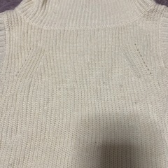 ロング丈ニットベスト今月末削除の画像