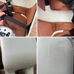 値下げ可　ビッケ　ビッケモブ　フロントチャイルドシート　自転車チャイルドシート　前乗せ　電動自転車　ホワイト　bikkeの画像