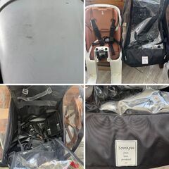 値下げ可　ビッケ　ビッケモブ　フロントチャイルドシート　自転車チャイルドシート　前乗せ　電動自転車　ホワイト　bikkeの画像