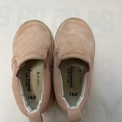 Ampersand 14cm ピンク　スニーカーの画像