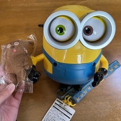 ミニオンボブ　喋るポップコーンバケット　ティム　ユニバ　USJ ...