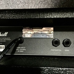 マーシャル　50W ベースアンプ　MB B30 綺麗です！の画像