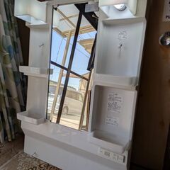 洗面台の上部のみ