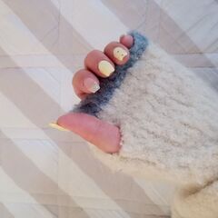 フィンガーホールカーディガンの画像