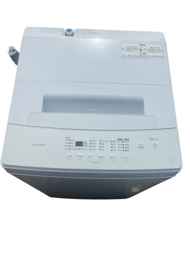 アイリスオーヤマ 全自動洗濯機 6.0kg 2022年製 IAW-T604E