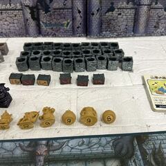 当時物 ENIX ドラゴンクエスト ダンジョン 立体ジオラマ冒険ゲーム ボードゲーム DRAGONQUEST エニックス 札幌市 白石区 東札幌の画像