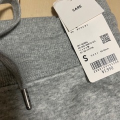 ユニクロ　スウェットスカート　タグ付きの画像