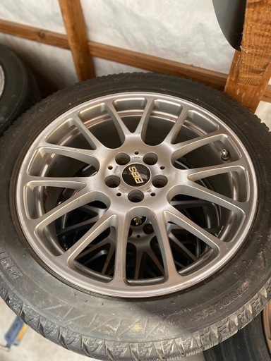 BBS アルミホイールスタッドレス17インチpcd100 5h (春田一成 BBS アルミホイールスタッドレス17インチpcd100 5h (春田一成