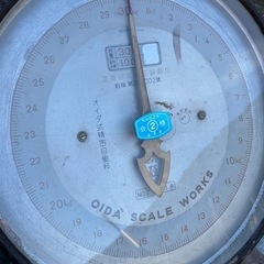 【値下げしました】秤　30kg　上皿自動秤の画像