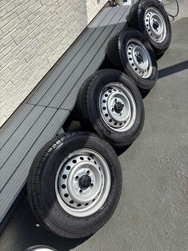 DUNLOP ホイール付きタイヤ 145/80R12