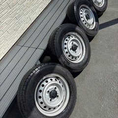 DUNLOP ホイール付きタイヤ 145/80R12
