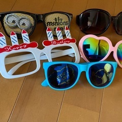 サングラス・メガネ 5点セット