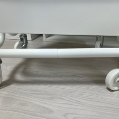 【決まりました】IKEA 3段収納キャスター　ホワイト　の画像