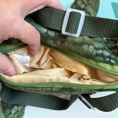 子ども用　恐竜バッグリュック　トリケラトプスの画像