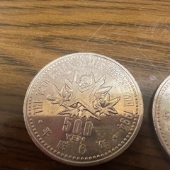 記念硬貨 第12回アジア競技広島③500円 硬貨3枚セットの画像