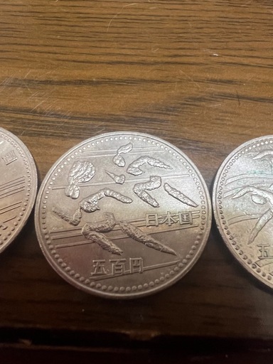 記念硬貨 第12回アジア競技広島④500円 硬貨3枚セット