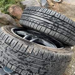 （取引完了）軽自動車用15インチ夏タイヤ付4本の画像
