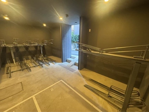 自転車用2段式ラック