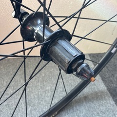 k57　シマノ WH-R501 ブラック クリンチャー 後のみ 【自転車】の画像