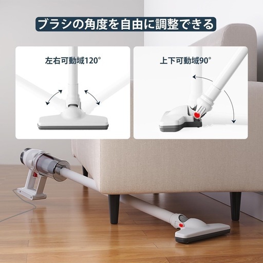 決まりました/新品未使用/掃除機 コード式 400W 15000Pa 強力吸引 スティック掃除機小型掃除機 2WAY ハンディ スティッククリーナー 超軽量