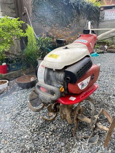 決まりました！ヤンマー　耕運機 管理機 耕しくん 移動輪付き