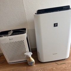 【無料譲渡】空気清浄機2台お譲りします（引き取り限定）