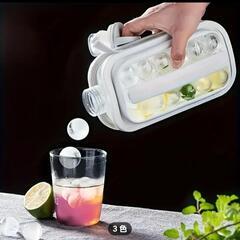 Temu  丸型ボール製氷皿  白の画像