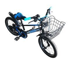 F407 AVIGO 子供用自転車 16インチ ブルー ブラック...