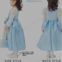 【極美品】プリンセス　コスチューム　女の子110の画像