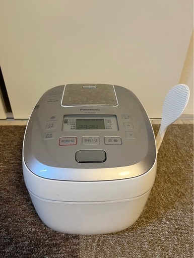 【美品】2019年製Panasonic炊飯器 圧力IH5合