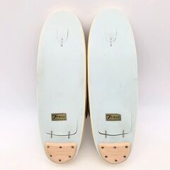 ss7436 草履 白×紫 フリーサイズ エナメル ぞうり ホワイト×パープル カジュアル 和服 着物 女性用 和装小物 草履 中古の画像