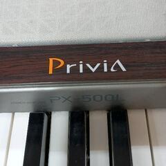 0409-156 CASIO　prvia 電子ピアノ(一部不良あり)の画像