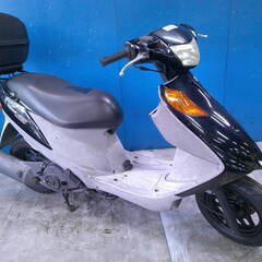 SUZUKI アドレスV125 黒 エンジン始動確認 自賠責保険...