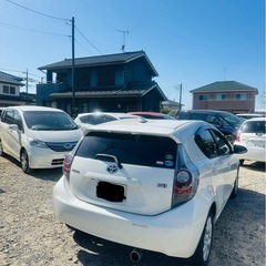 平成 24トヨタ アクア 車検　7年／12月 の画像