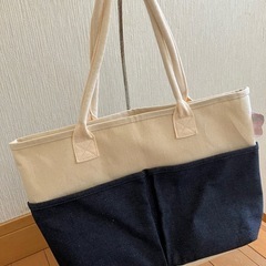 新品未使用　トートバック　マリンの画像