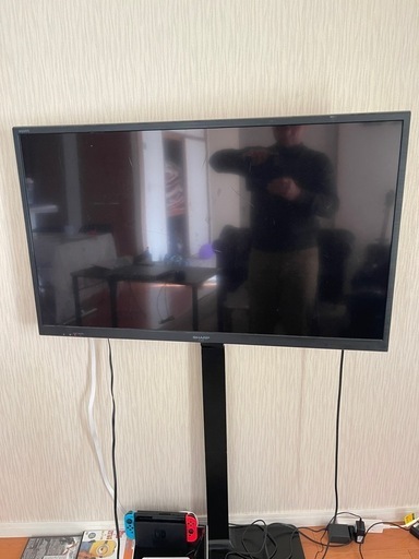 テレビとテレビスタンド