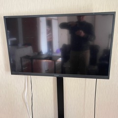 テレビとテレビスタンド