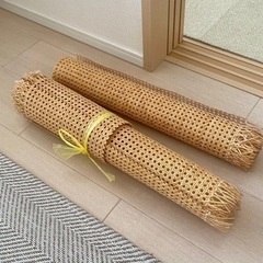 【お値下げしました】ラタン(カゴメ編み)の画像