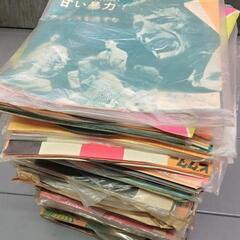 古い演歌、昭和歌謡、民謡、古い洋ポップスなどジャンク品を含めてまとめて