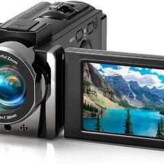 ビデオカメラ カメラ 4K 3.0インチ スローモーション検知 ...