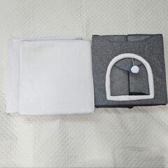猫用ベッド ペット用ベッド 折りたたみ式 取り外し可能 洗濯可能 組み立て簡単の画像