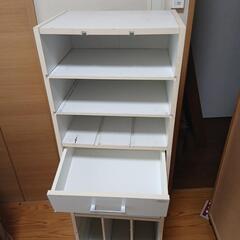 ランドセルラック　カラーボックスの画像